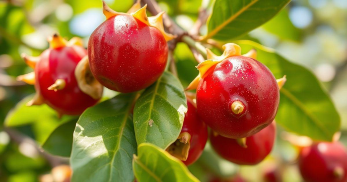 Polpa de Fruta Acerola: Natural, Saboroso e Rico em Vitamina C Polpa de Fruta Acerola: Natural, Saboroso e Rico em Vitamina C