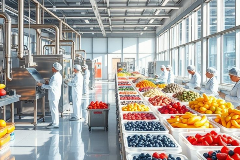 Como a Indústria de Polpa de Frutas Congeladas Está Transformando o Mercado