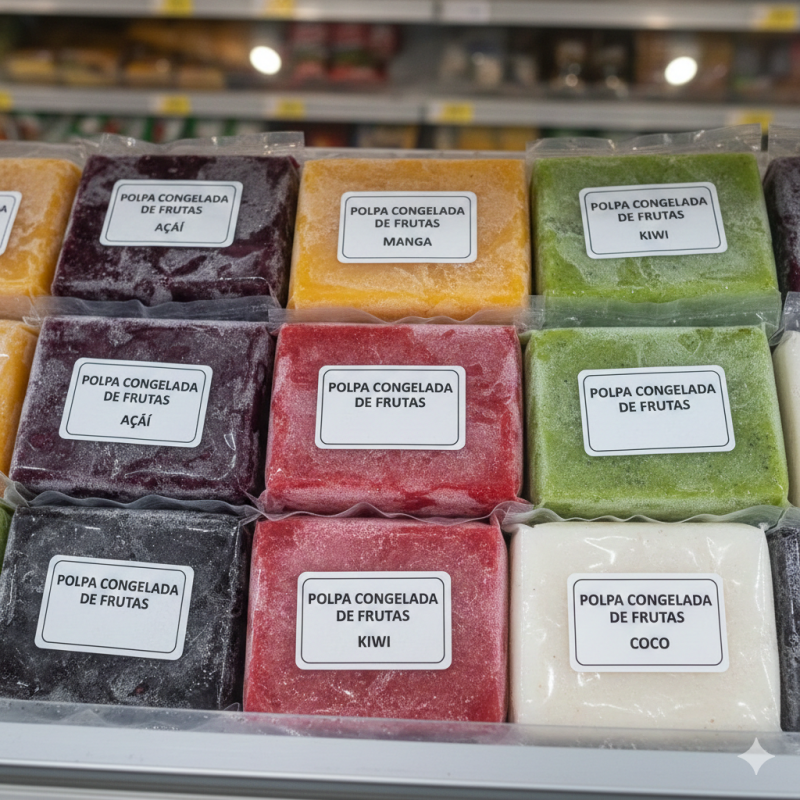 Polpa Congelada de Frutas: Vantagens para Suas Receitas e Bem-Estar